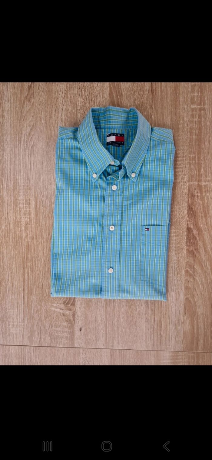 Chemise à manches courtes Tommy Hilfiger vintage 2006