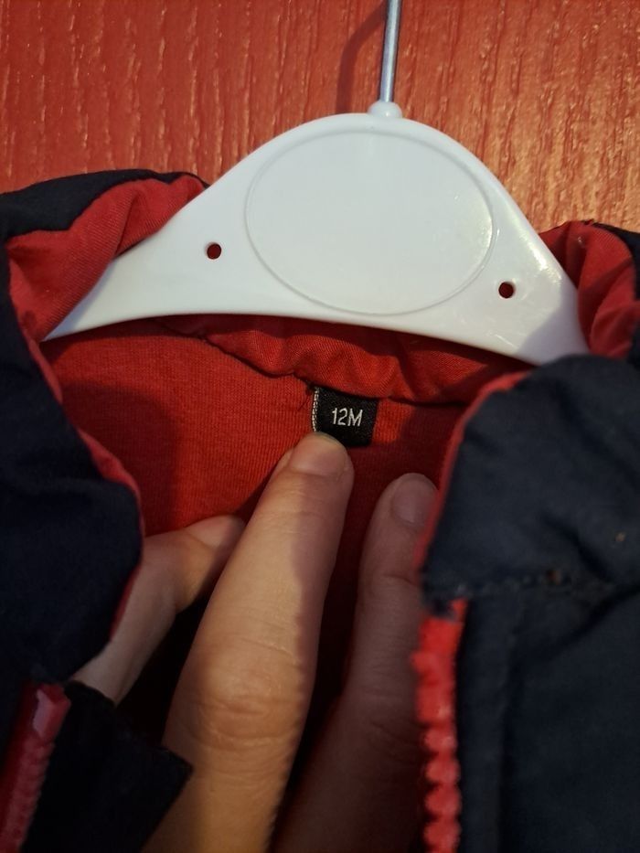 Veste doublé sans manches garçon 12 mois - photo numéro 2