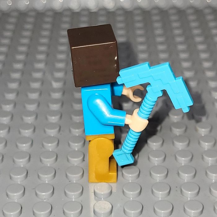 Minifigure / Figurine 🎮 Minecraft  - Steve 🟫 - photo numéro 4