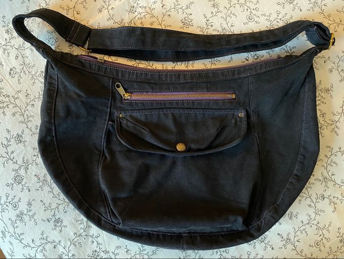 Sac besace noir