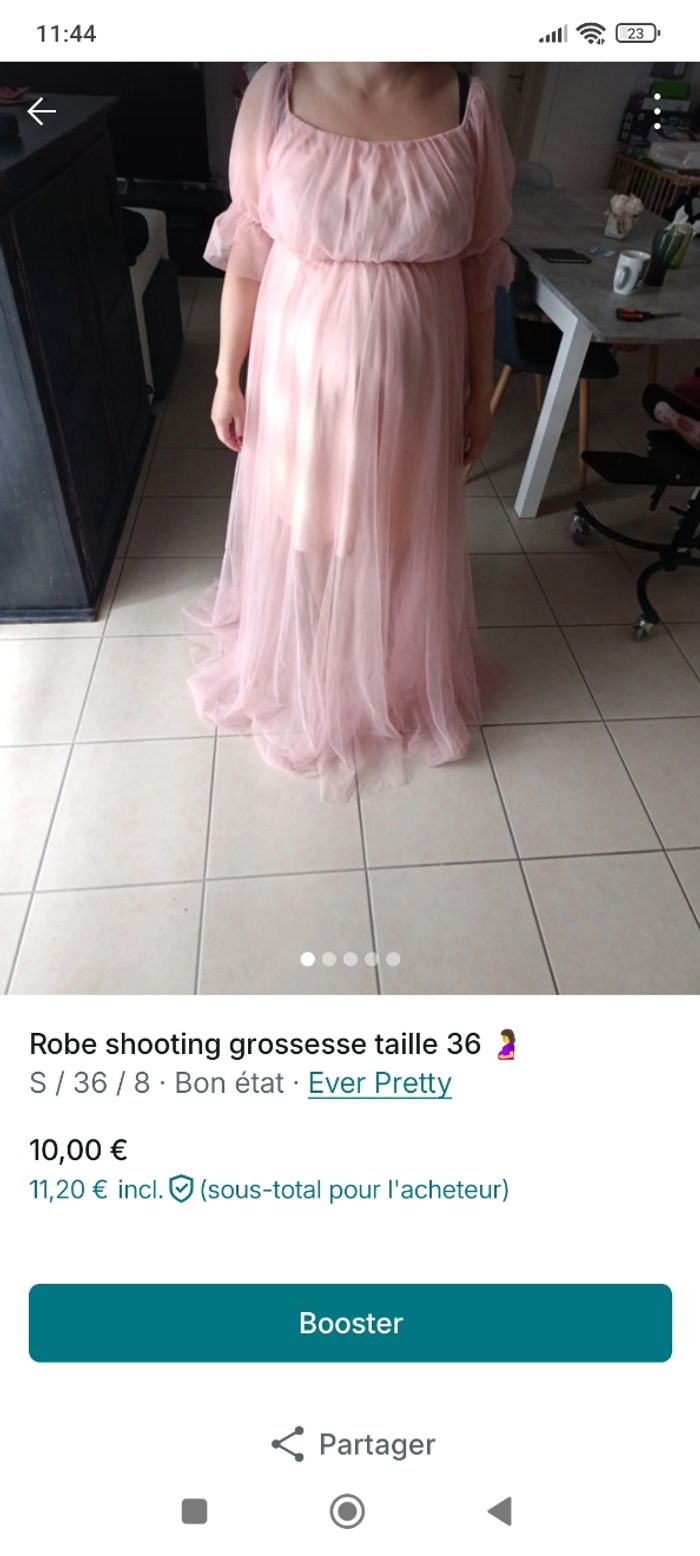Robe shooting grossesse