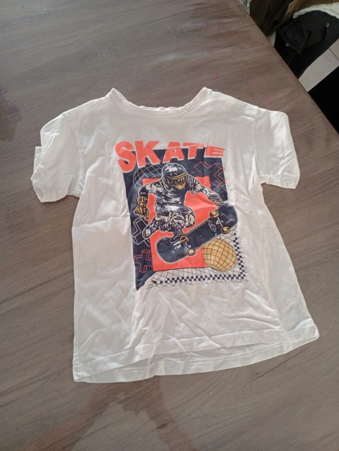 T-shirt skate garçon 9 ans