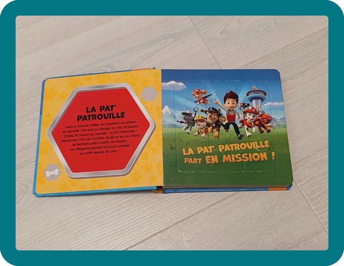 Livre puzzle pat patrouille - photo numéro 2