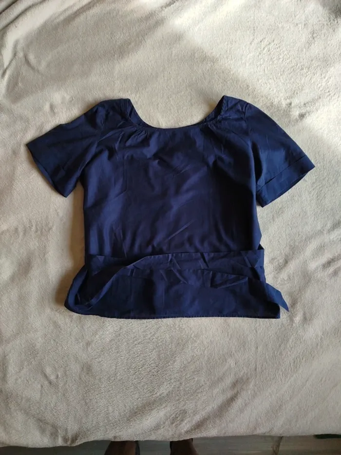 Chemisier Gap taille 40 bleu marine