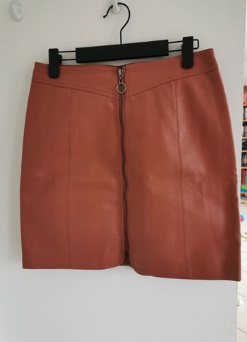 Jupe en simili cuir