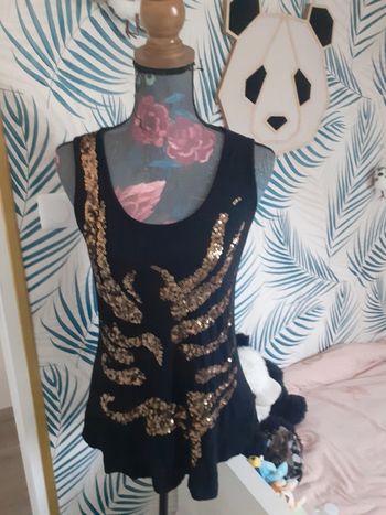 Debardeur sequin L vintage
