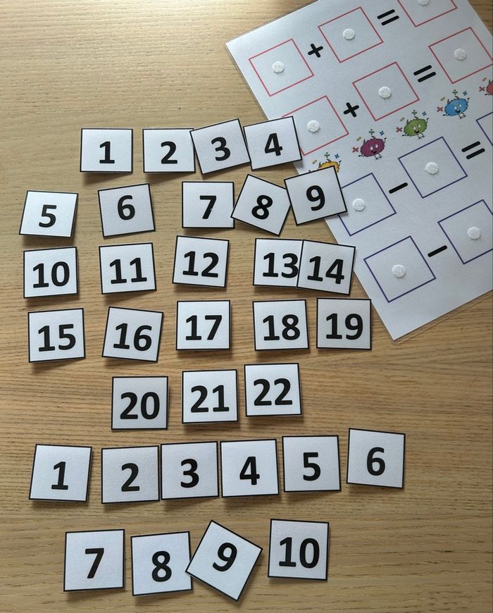 Fiche Montessori : Faire des calculs