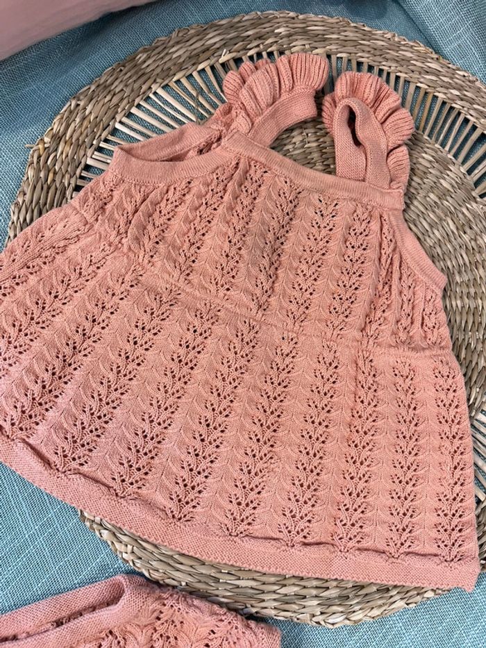 Ensemble en maille taille 9 mois - photo numéro 5