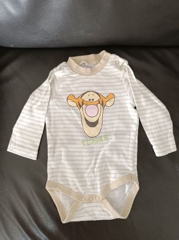 Body manches longues tigrou
