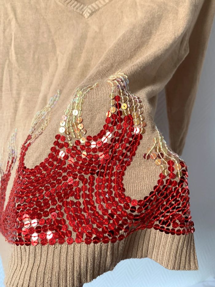 Très beau pull Gipsy Flamme signé BelAir Paris marque Française 🇫🇷 - photo numéro 2