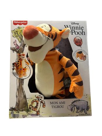 Peluche interactive Disney Winnie The Pooh mon ami Tigrou 30 cm Fisher-price Mattel neuf