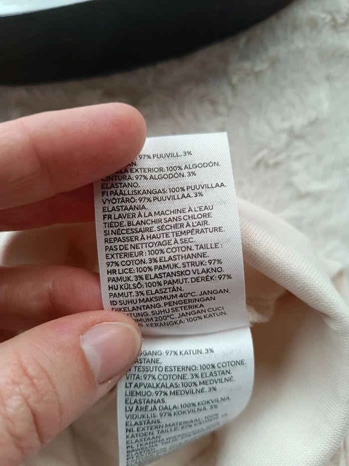 Sarouel legging Mixte 1/2 mois hérisson H&M coton bio - photo numéro 7