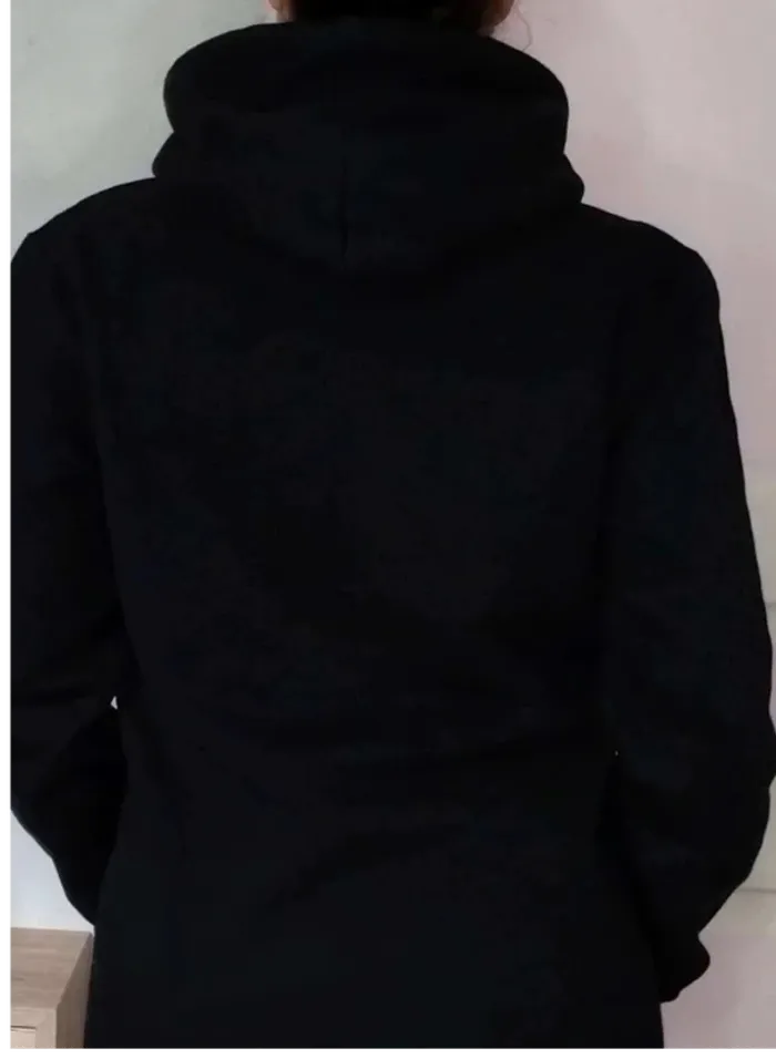 Hoodie  Noir  Polaire - Champion  -  XS  - Excellent état - photo numéro 5