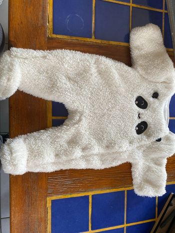 Combinaison panda 1 mois 