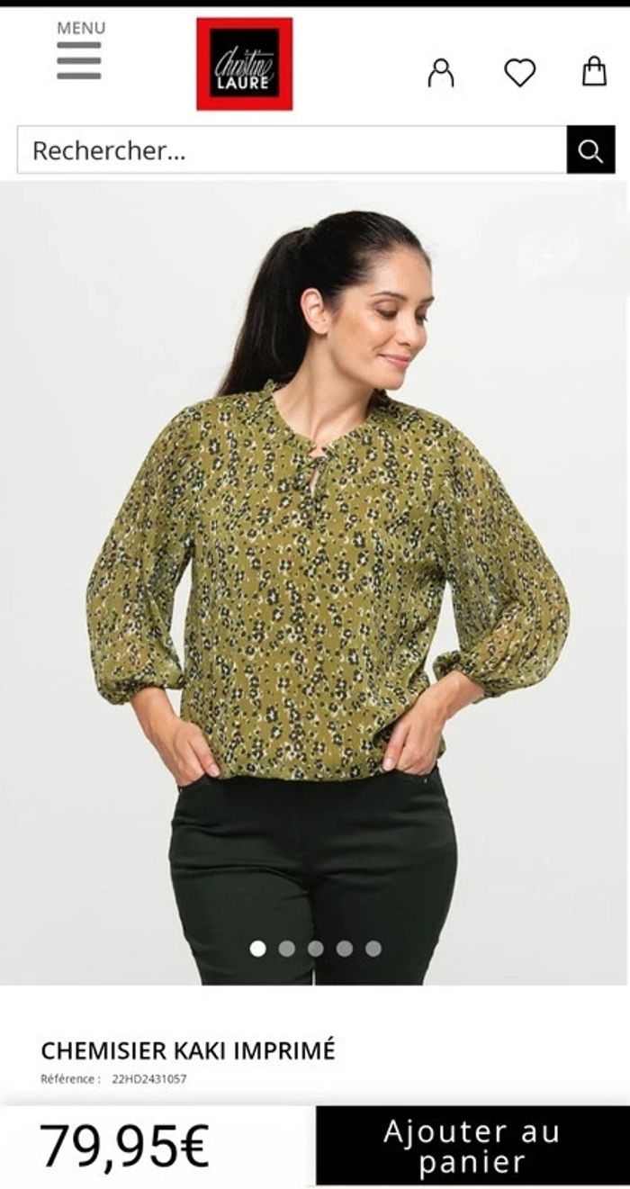 Blouse Tunique imprimée valeur 79.95€ - photo numéro 9