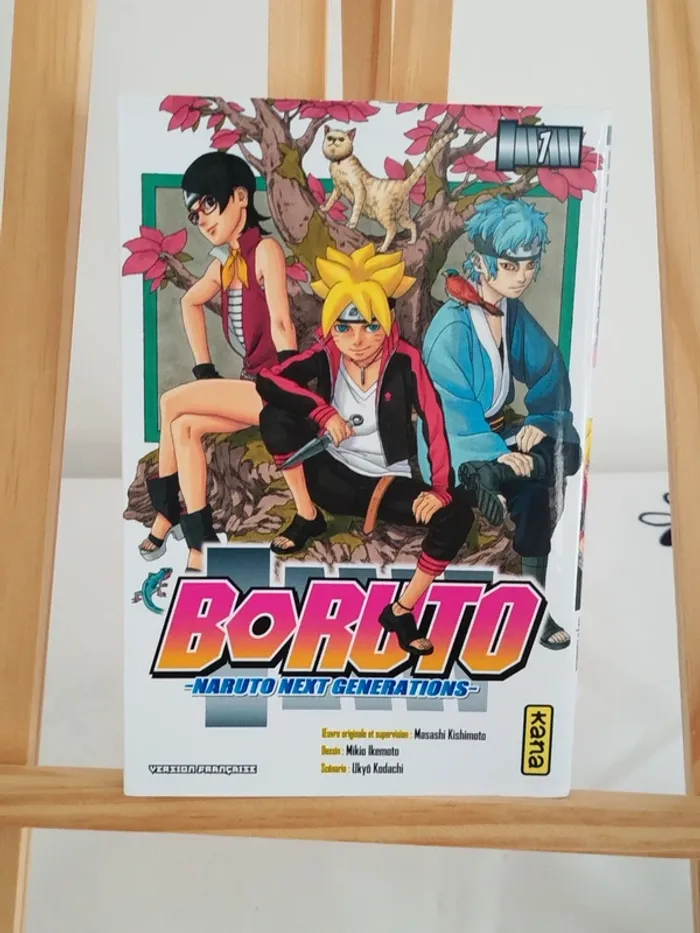 Lot de 5 livres Mangas Boruto tome 1 à 5 Kana - photo numéro 2
