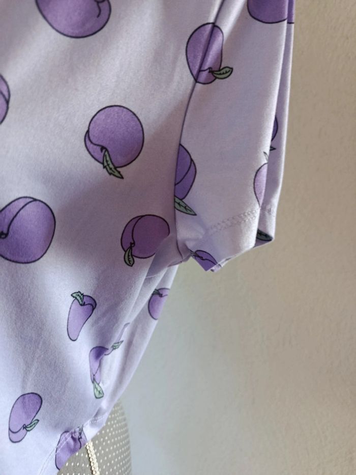 Crop top violet Shein Taille L - photo numéro 3