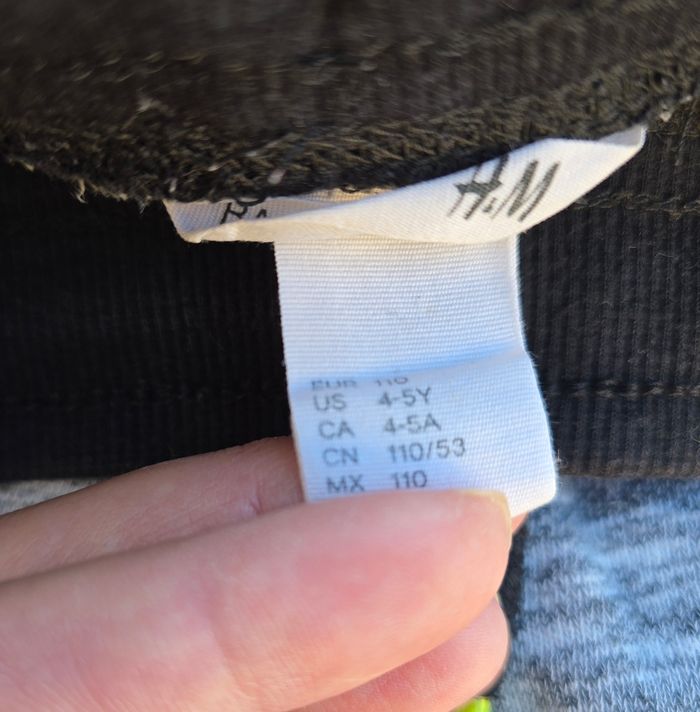 Pantalon jogging gris 4-5 ans garçon H&M - photo numéro 4