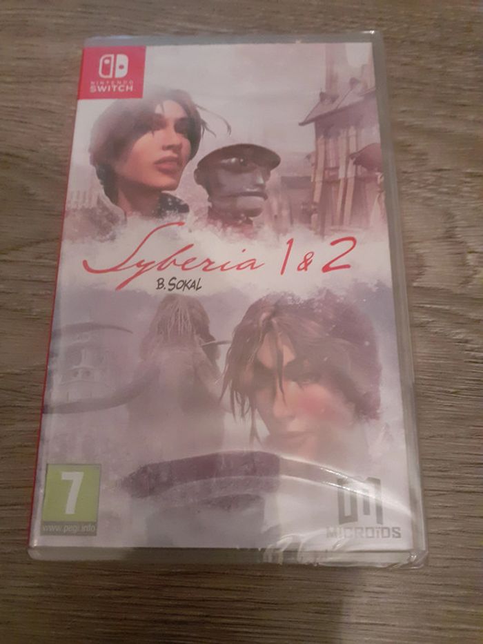Nintendo switch syberia 1 & et 2