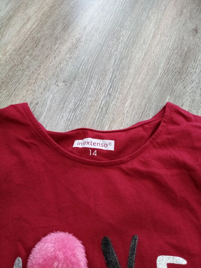 Tee shirt manche longue love 14A - photo numéro 3