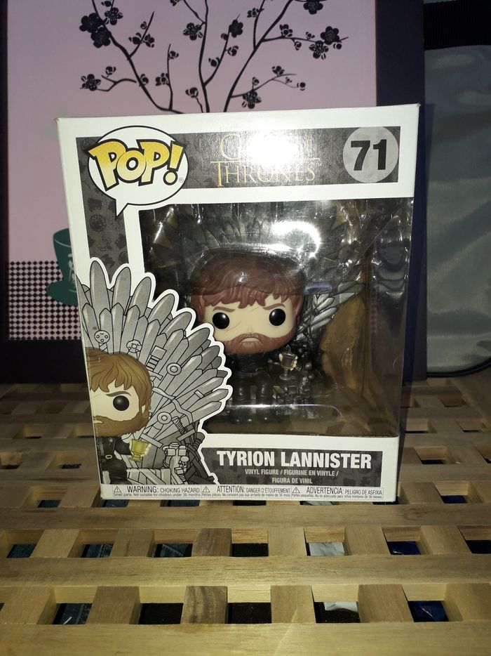 Funko Pop Game Of Thrones Tyrion Lannister sur le Throne # 71 - photo numéro 2