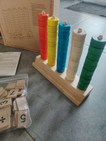 Boulier en bois " goula "