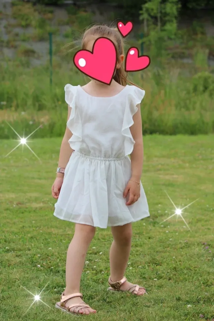 Magnifique robe blanche taille 4 ans. - photo numéro 2
