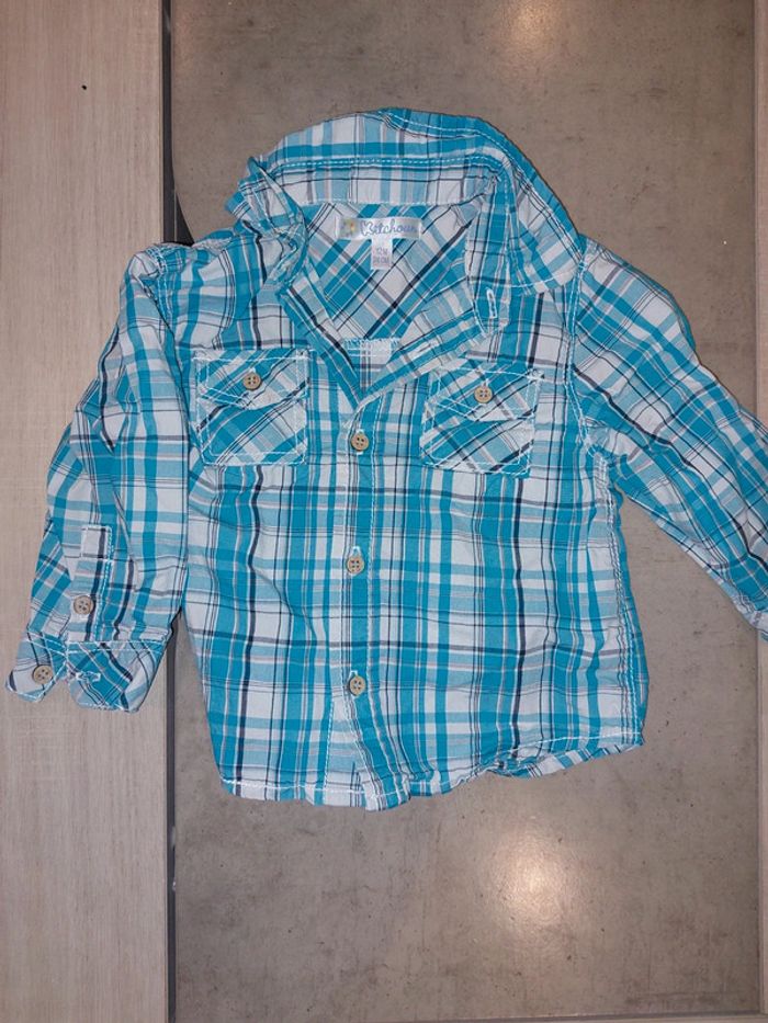 Chemise manches longues / kitchoun / 12mois - photo numéro 2