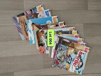 Lot de 12 magazines SPIROU année 2010 L004  7626950052
