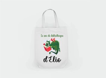 Sac de bibliothèque personnalisé