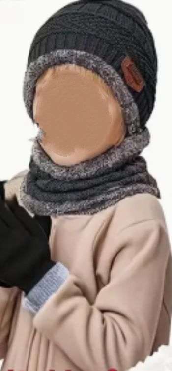 Ensemble Hiver 3-en-1 – Chaud, Stylé et Complet !
