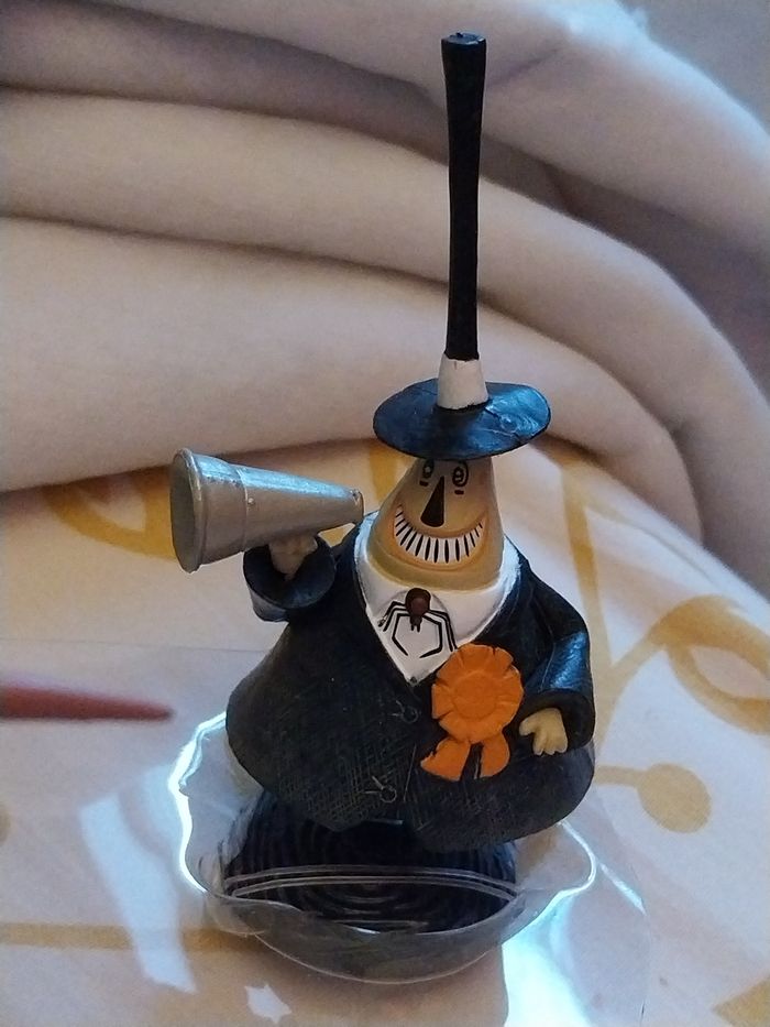 2 Figurines Oogie Boogie et Le Maire Mayor L'Étrange Noël de Monsieur Jack Disney - photo numéro 3