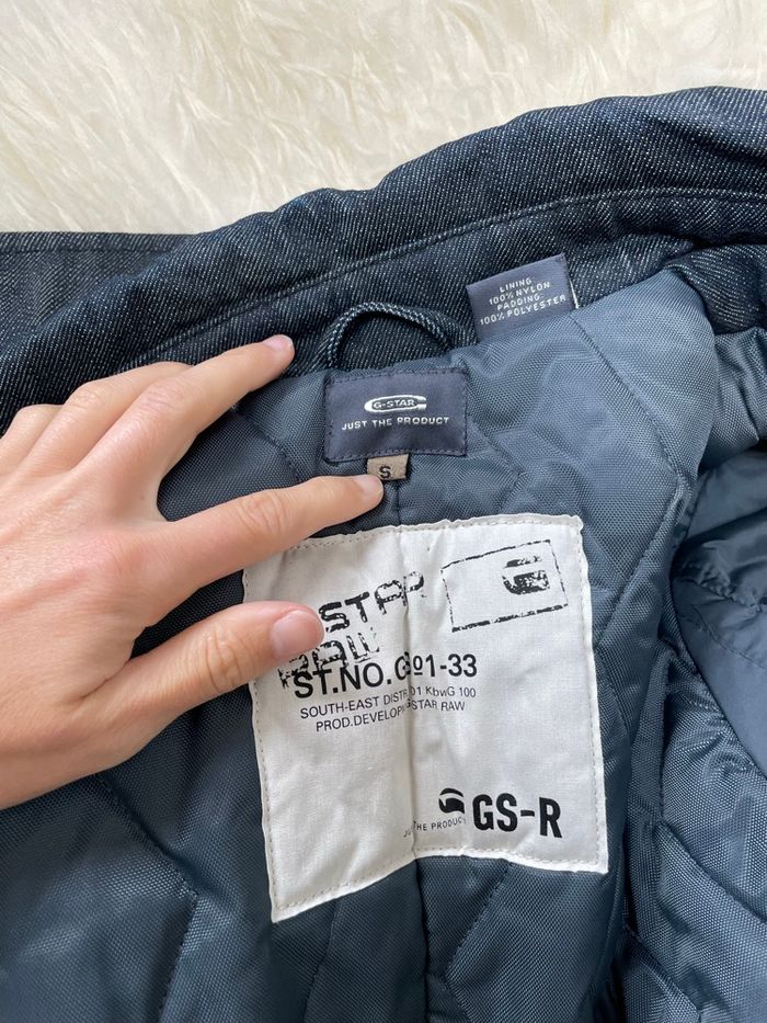 Trench G-Star jeans marine/gris S - photo numéro 5