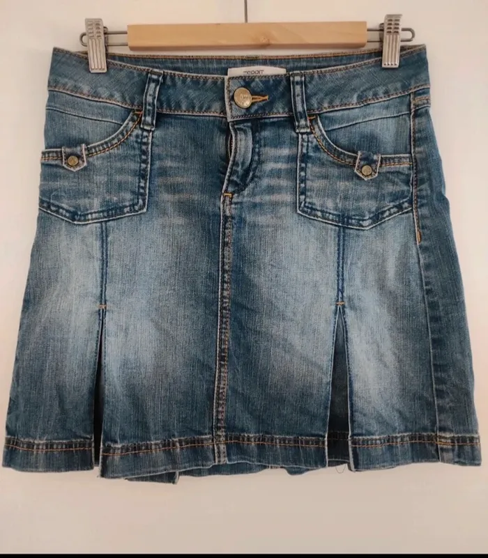 Mini-jupe en jean Esprit