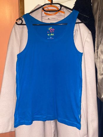 Débardeur bleu undiz