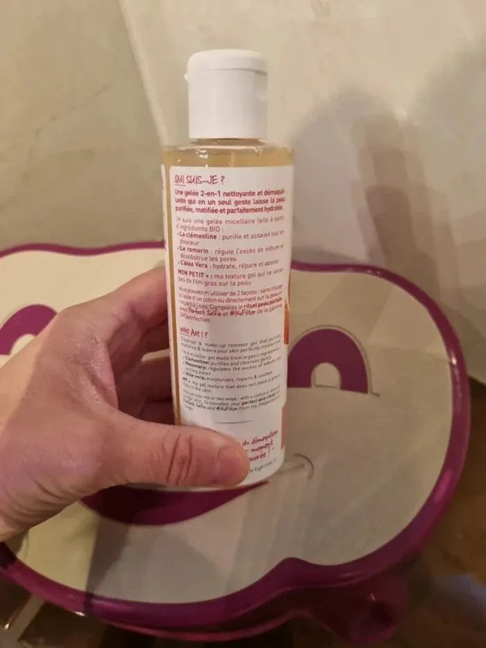 Gelée micellaire démaquillante Flacon de 200 ml - photo numéro 2