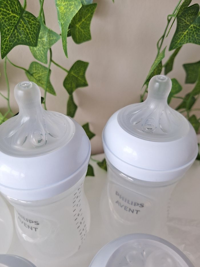 Lot de biberons Philips Avent + goupillon + tétine - photo numéro 6