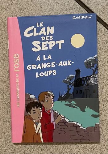 Livre enfant bibliothèque rose Le clan des sept