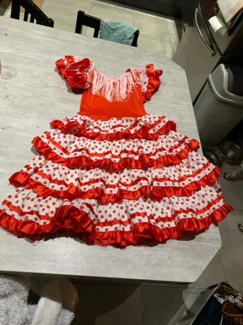 Robe espagnole déguisement
