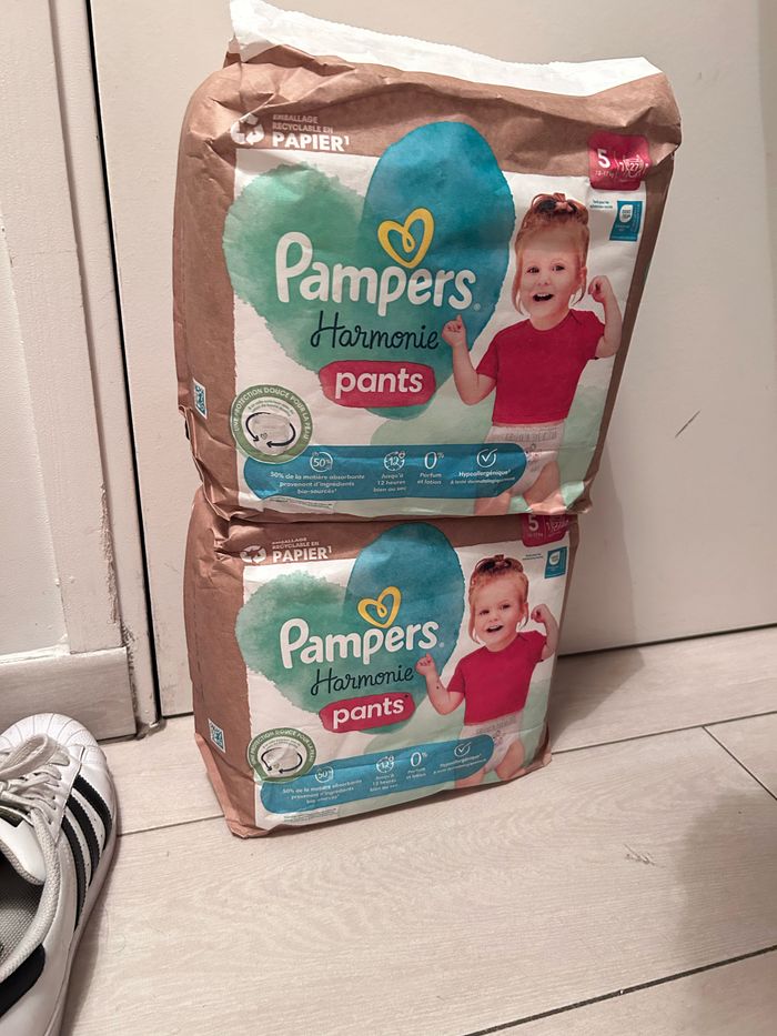 Couches Pampers pants harmonie T5 - photo numéro 2
