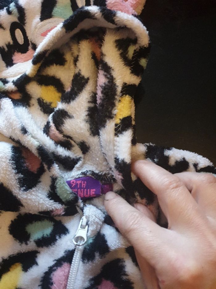 Pyjama chaud à capuche - photo numéro 2