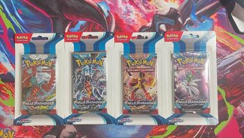 Case de 25 blisters Pokémon FR français Flammes obsidiennes EV03