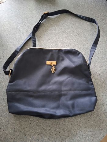 Sac à  main  bleu synthétique