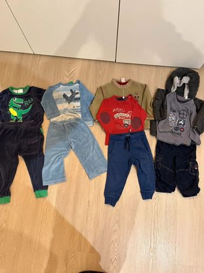 Lot garçon hiver 8  pièces 2 ans/24 mois sergent major