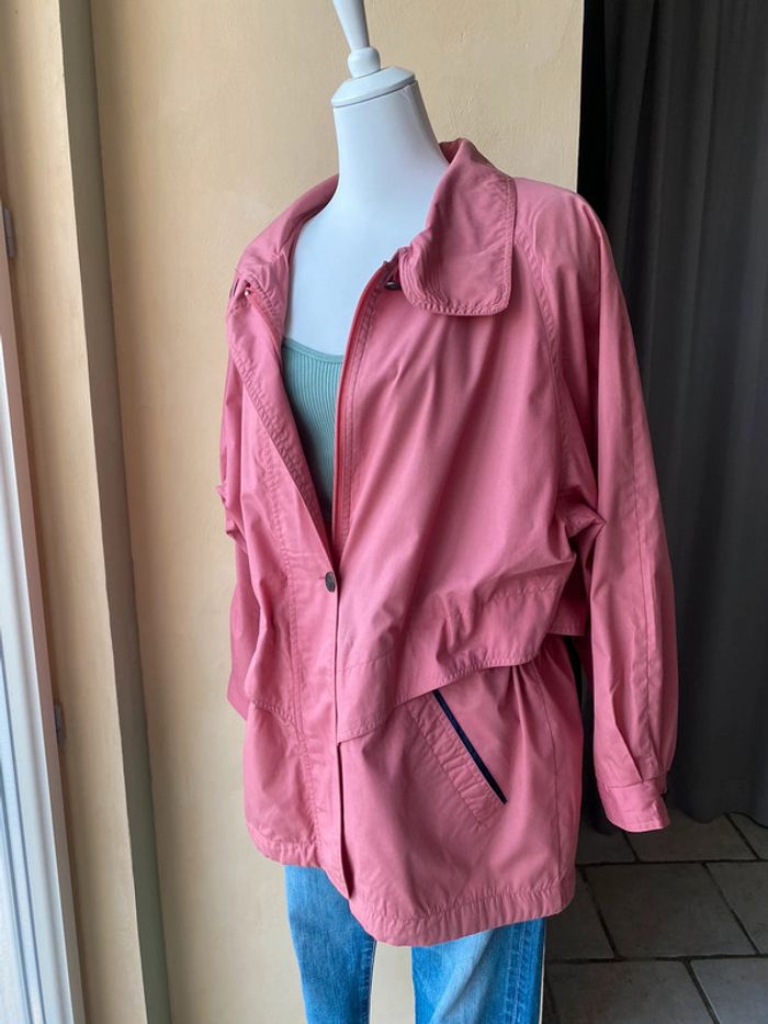 Parka rose vintage Campus 40 - photo numéro 2