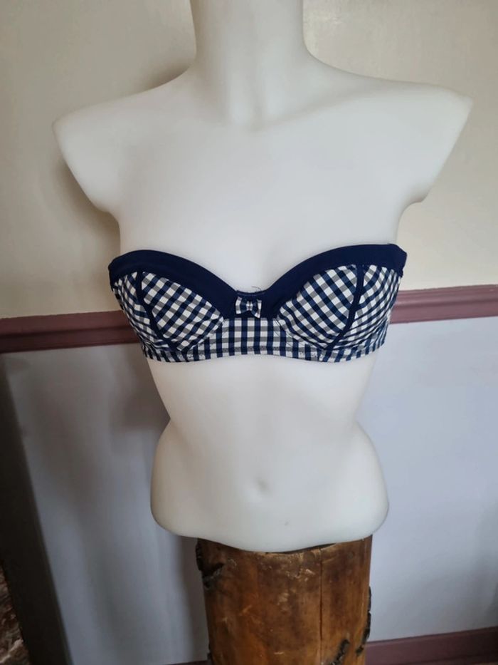 Soutien gorge vichy 85b - photo numéro 6