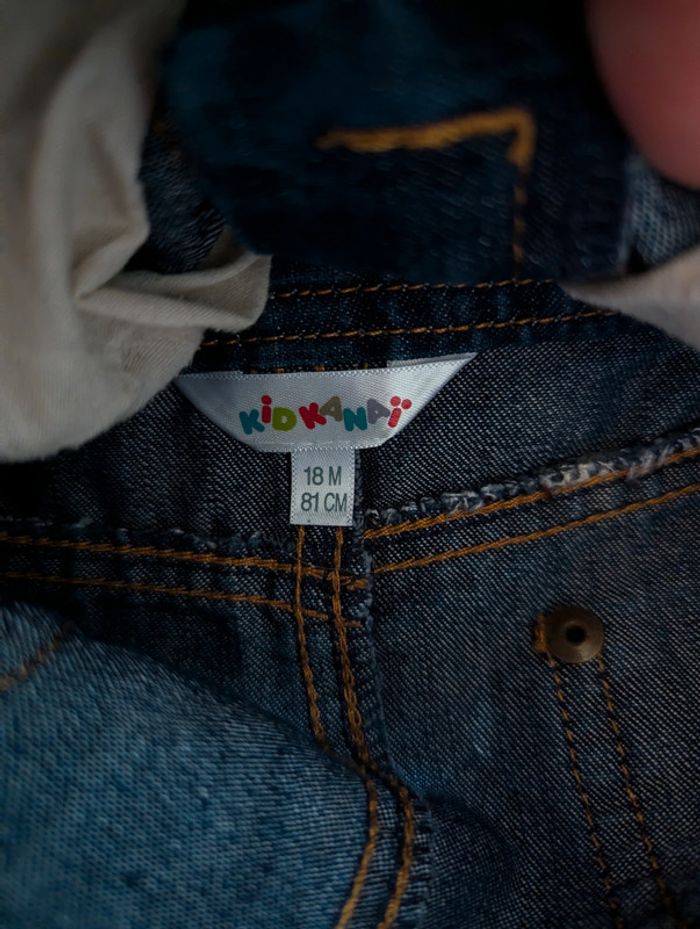 Robe Salopette Jean - 18 mois - photo numéro 3