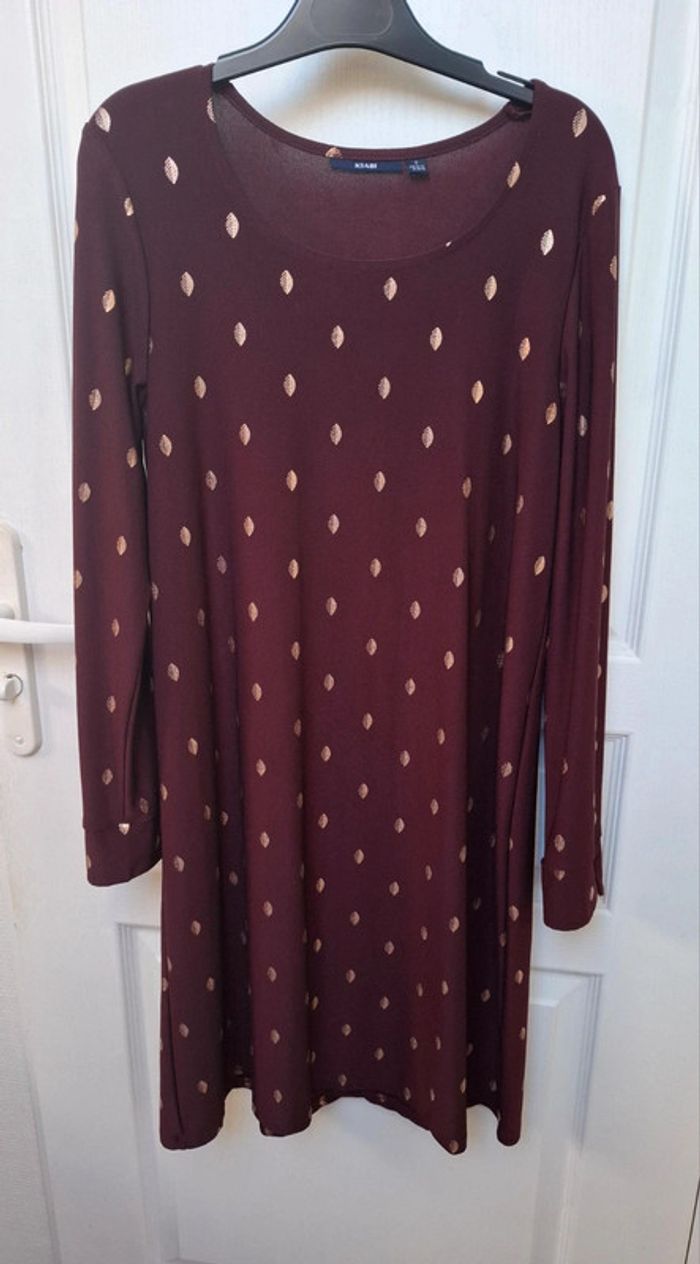 Robe bordeaux taille S kiabi - photo numéro 6