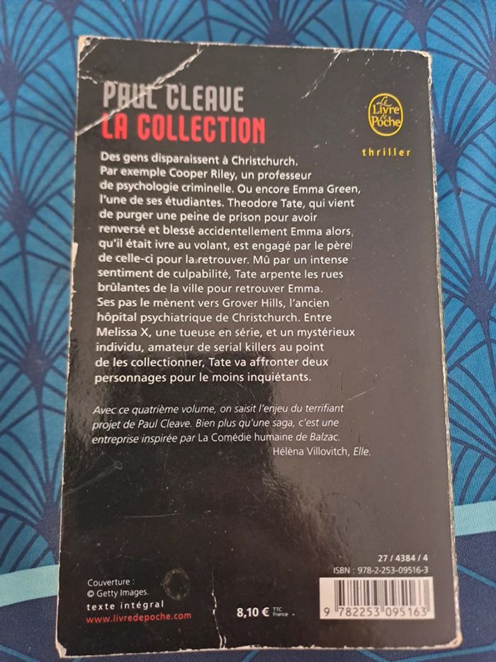 Livre La Collection, Paul Cleave - photo numéro 2