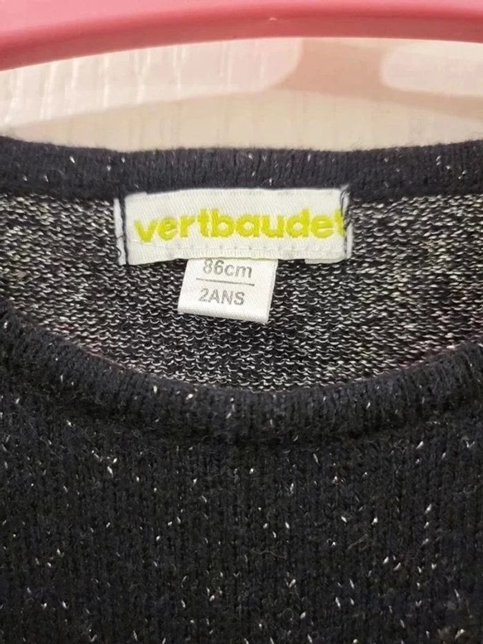 Pull pailletés doré vertbaudet - photo numéro 6